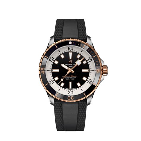 breitling uhr gold scgwarz|Breitling superocean 42.